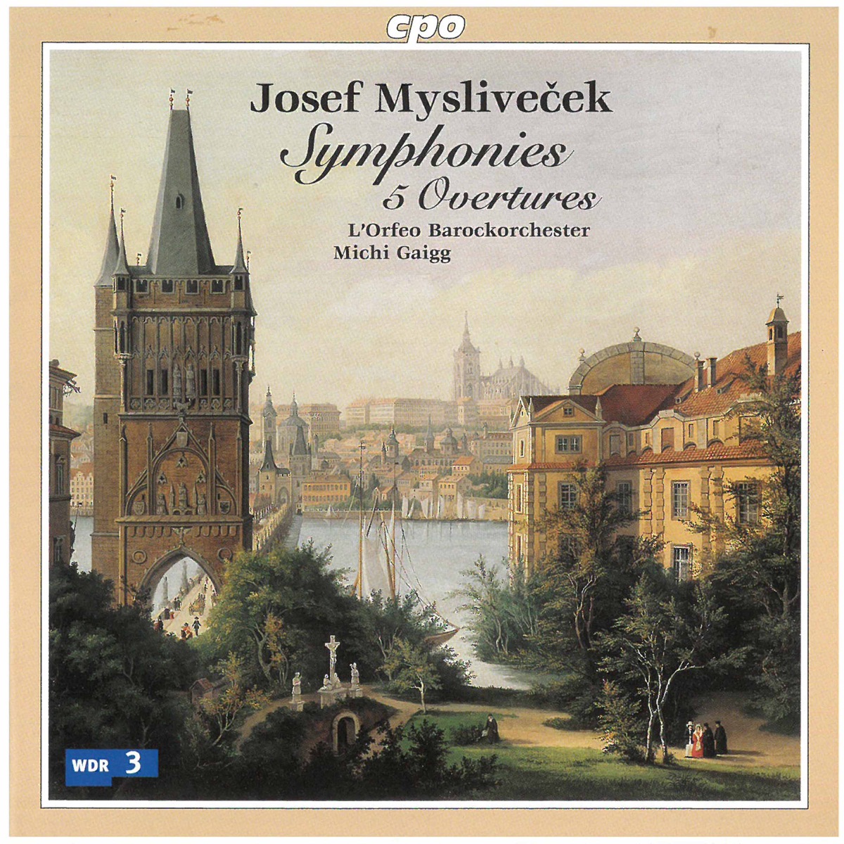 Myslivecek: Symphonies Nos. 1-6 & Overtures by Michi Gaigg & L'Orfeo Barockorchester album cover