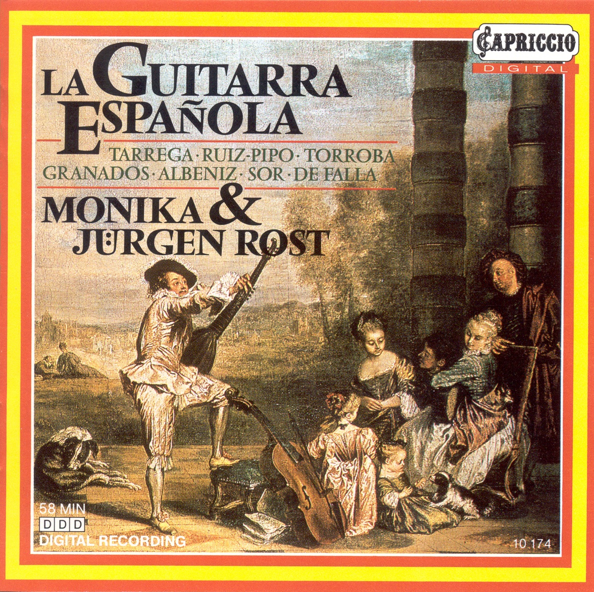 Guitar Duet Recital: Rost, Monika - Rost, Jurgen – Sor, F. - Granados, E. - Albeniz, I. - Moreno Torroba, F. - Tarrega, F. - Ruiz-Pipo, A. by Monika Rost & Jurgen Rost album cover