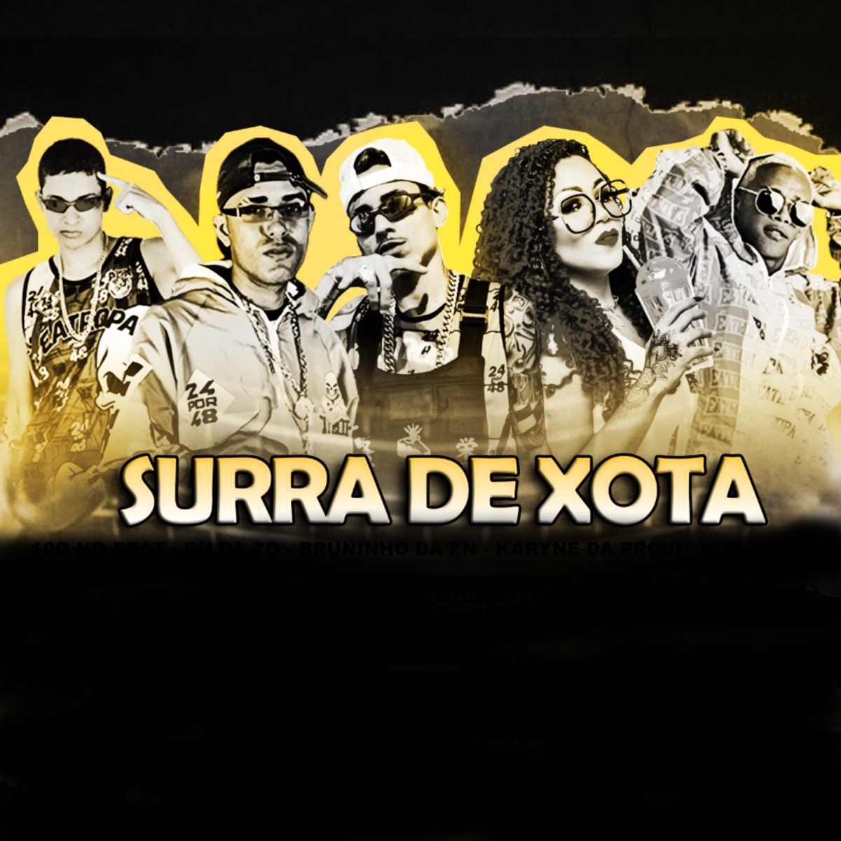 Surra de Xota - Single by Biel Xcamoso, Bruninho da Zn, MC 10G, MC Ch da Z.O & Mc Karyne Da Provi album cover
