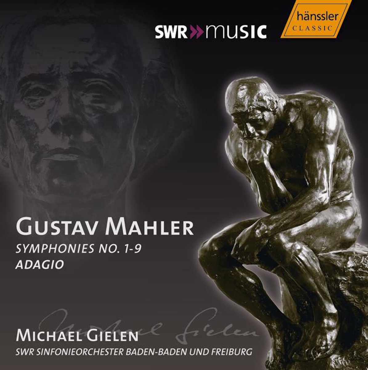 Mahler: Symphonies Nos. 1-9 by Michael Gielen, South West German Radio Symphony Orchestra, Baden-Baden, Cornelia Kallisch, Juliane Banse, Europe Choir Academy, Franck Pulcini, Freiburger Domsingknaben, Christine Whittlesey, Wolfgang Hock, Margaret Jane Wray, Dagmar Peckova, Glenn Winslade, Alessandra Marc, Christiane Boesiger, Eugenie Grunewald, Anthony Michaels-Moore, Peter Lika & Aurelius Sangerknaben Calw album cover