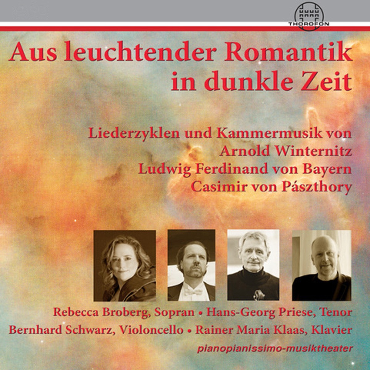 Aus leuchtender Romantik in dunkle Zeit, Vol. 1 by Rebecca Broberg, Hans-Georg Priese & Rainer Maria Klaas album cover