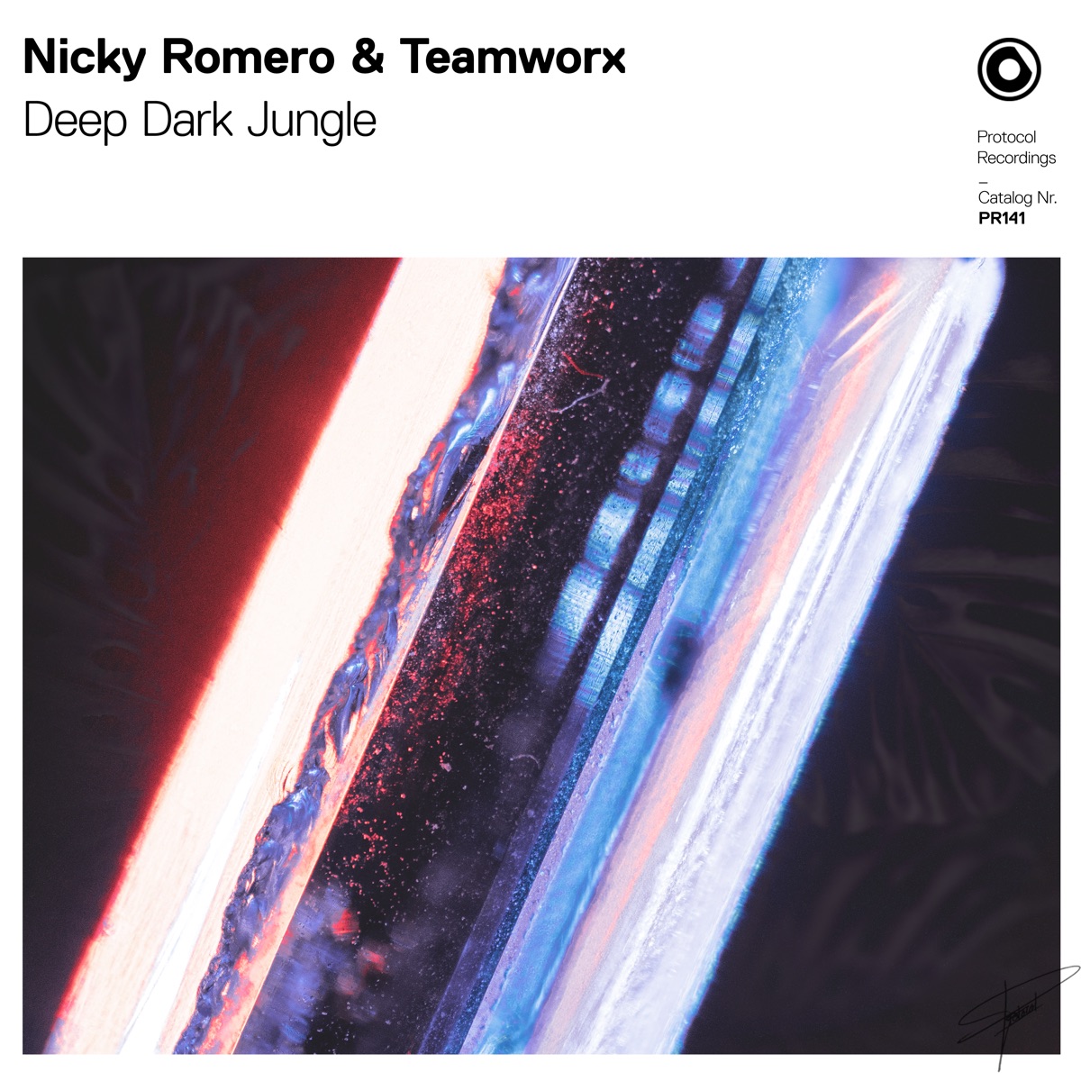 Deep Dark Jungle - Single by Nicky Romero & Teamworx album cover