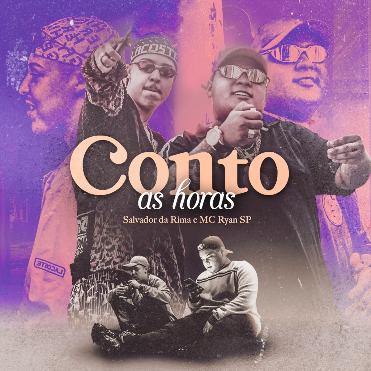 Conto as Horas - Single by Salvador Da Rima & MC Ryan SP album cover