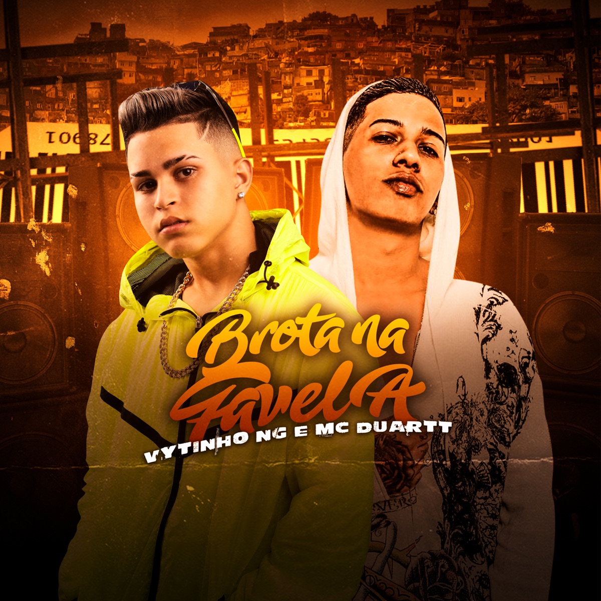 Brota na Favela - Single by Vytinho Ng & MC Duartt album cover