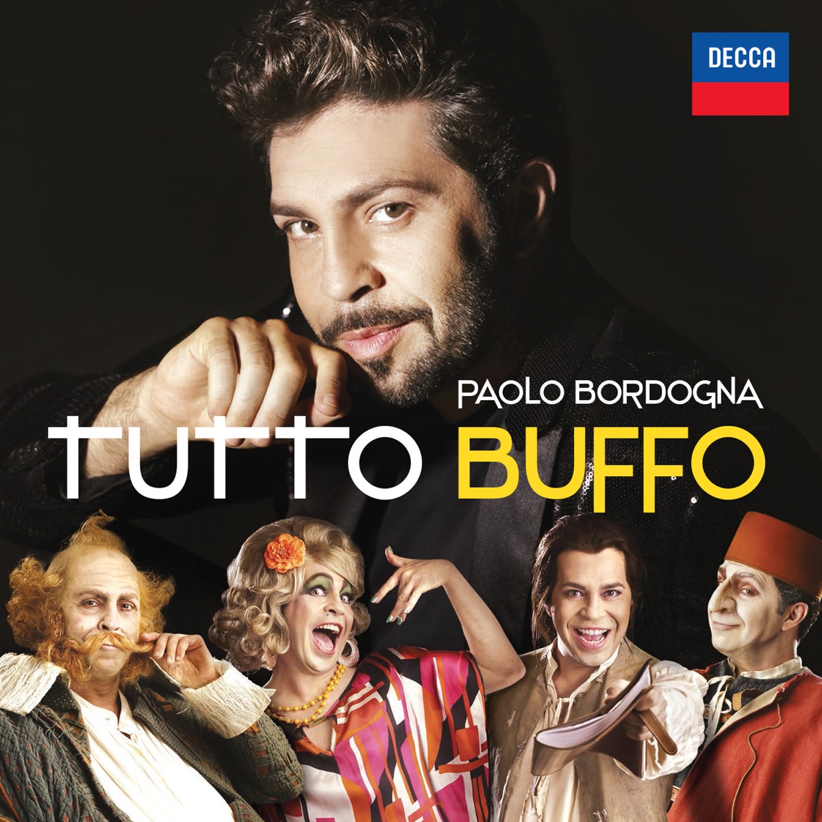 Tutto Buffo by Paolo Bordogna, Francesco Lanzillotta & Filarmonica Arturo Toscanini album cover