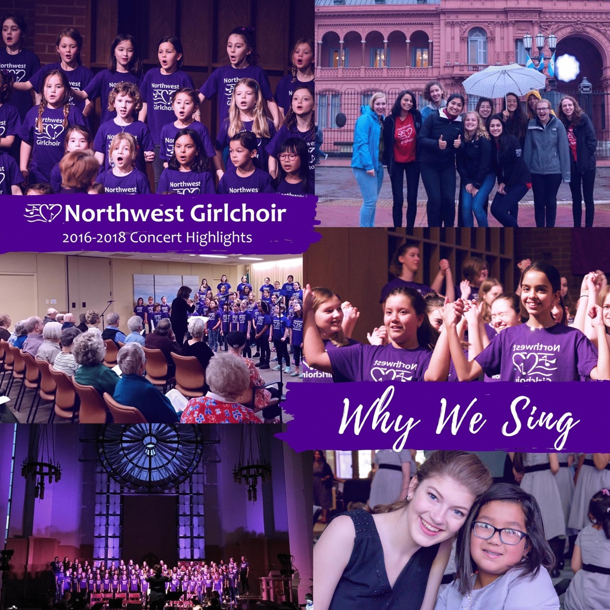 Why We Sing by Northwest Girlchoir album cover