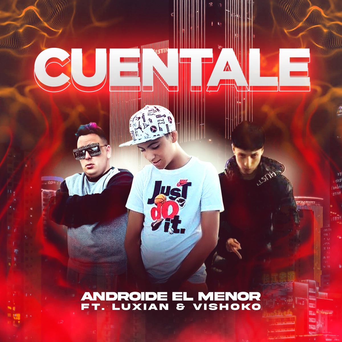 Cuentale (feat. Luxian & Vishoko) - Single by Androide el menor album cover