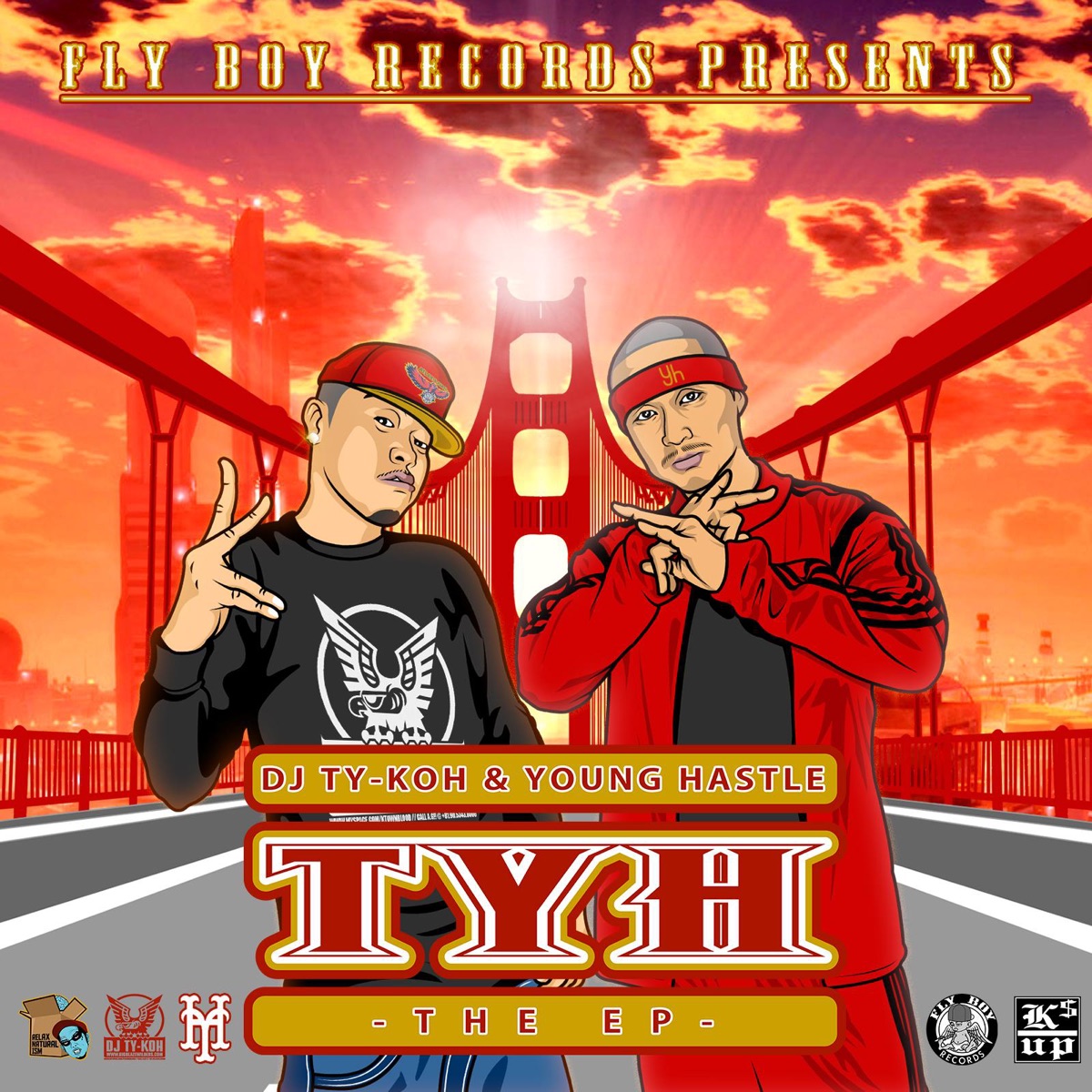 TYH THE EP by DJ TY-KOH & Young Hastle album cover