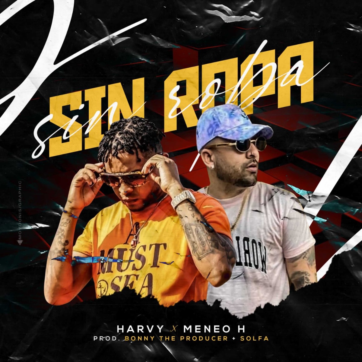 Sin Ropa (feat. Harvy & Meneo H) - Single by Bonny the Producer album cover