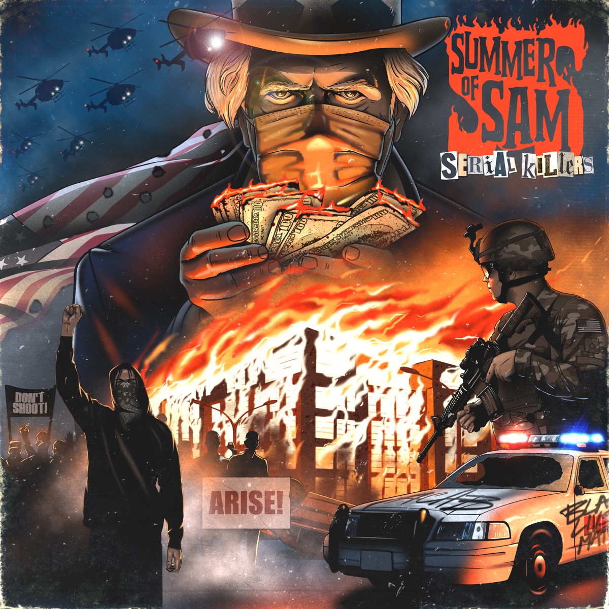 Serial Killers Presents: Summer of Sam by Xzibit, B-Real & Demrick album cover