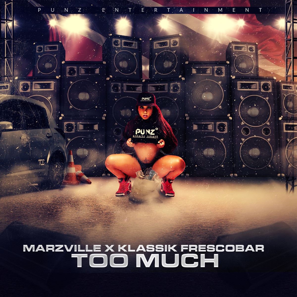 Too Much - Single by Marzville & Klassik Frescobar album cover