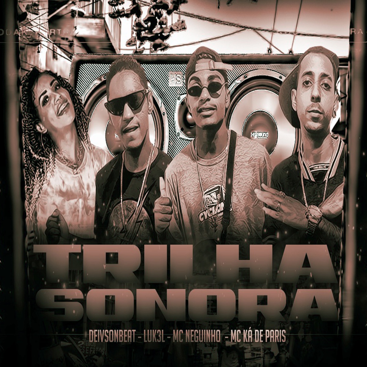 Trilha Sonora - Single by deivsonbeat, Luk3l, Neguinho Mc & Mc Ká de Paris album cover