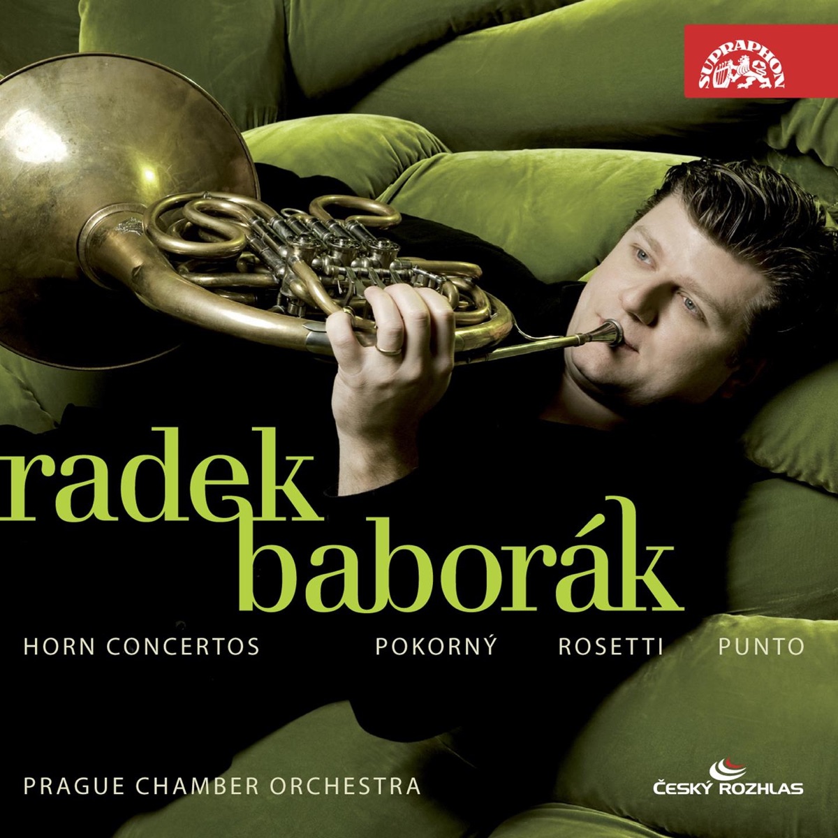Pokorný, Rössler- Rosetti, Stich-Punto: Horn Concertos by Radek Baborák & Prague Chamber Orchestra album cover