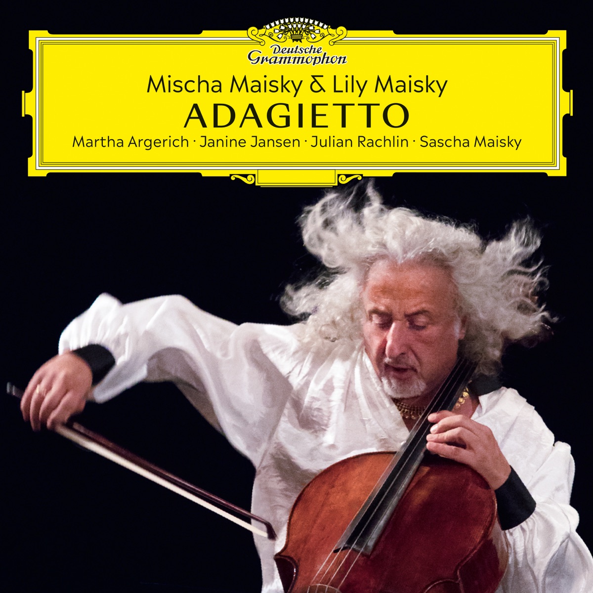 Adagietto by Mischa Maisky & Lily Maisky album cover