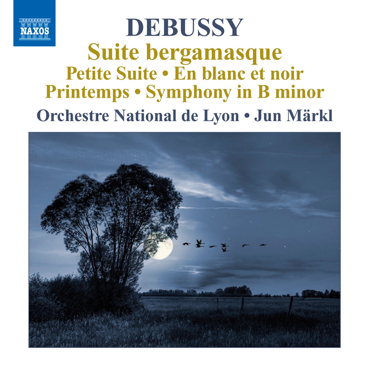 Debussy: Orchestral Works, Vol. 6 by Orchestre National de Lyon & Jun Märkl album cover