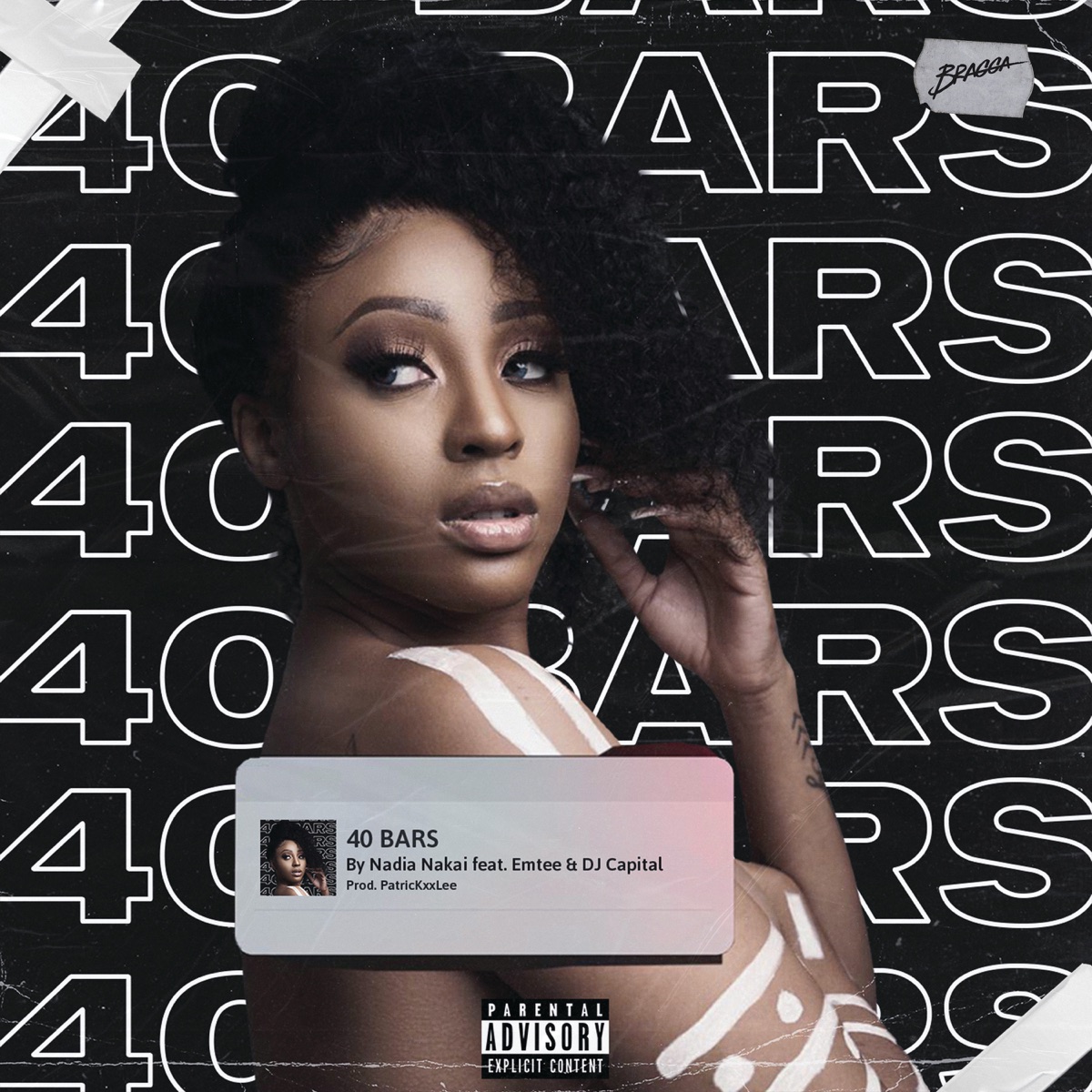 40 Bars (feat. Emtee & DJ Capital) - Single by Nadia Nakai album cover