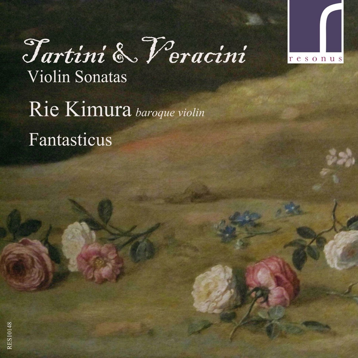 Tartini & Veracini: Violin Sonatas by Rie Kimura, Robert Smith, Guillermo Brachetta & Fantasticus album cover