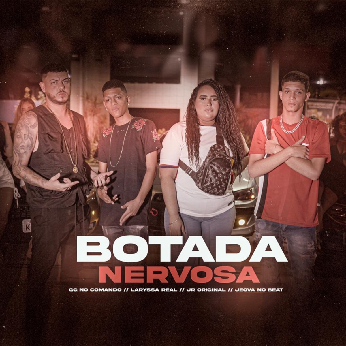 Botada Nervosa (feat. Jeova no Beat) - Single by GG No Comando, Laryssa Real, Jr Original & Jeova no Beat album cover