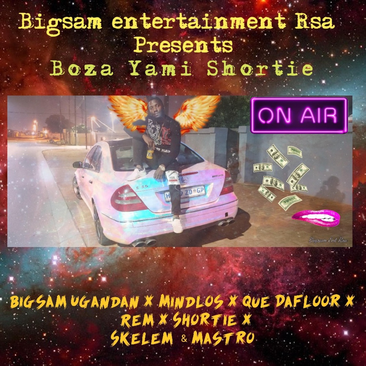 Boza Yami Shortie (feat. Que Dafloor, Mindlos, Rem, Shortie, Skelem & Mastro) - Single by Bigsam Ugandan album cover