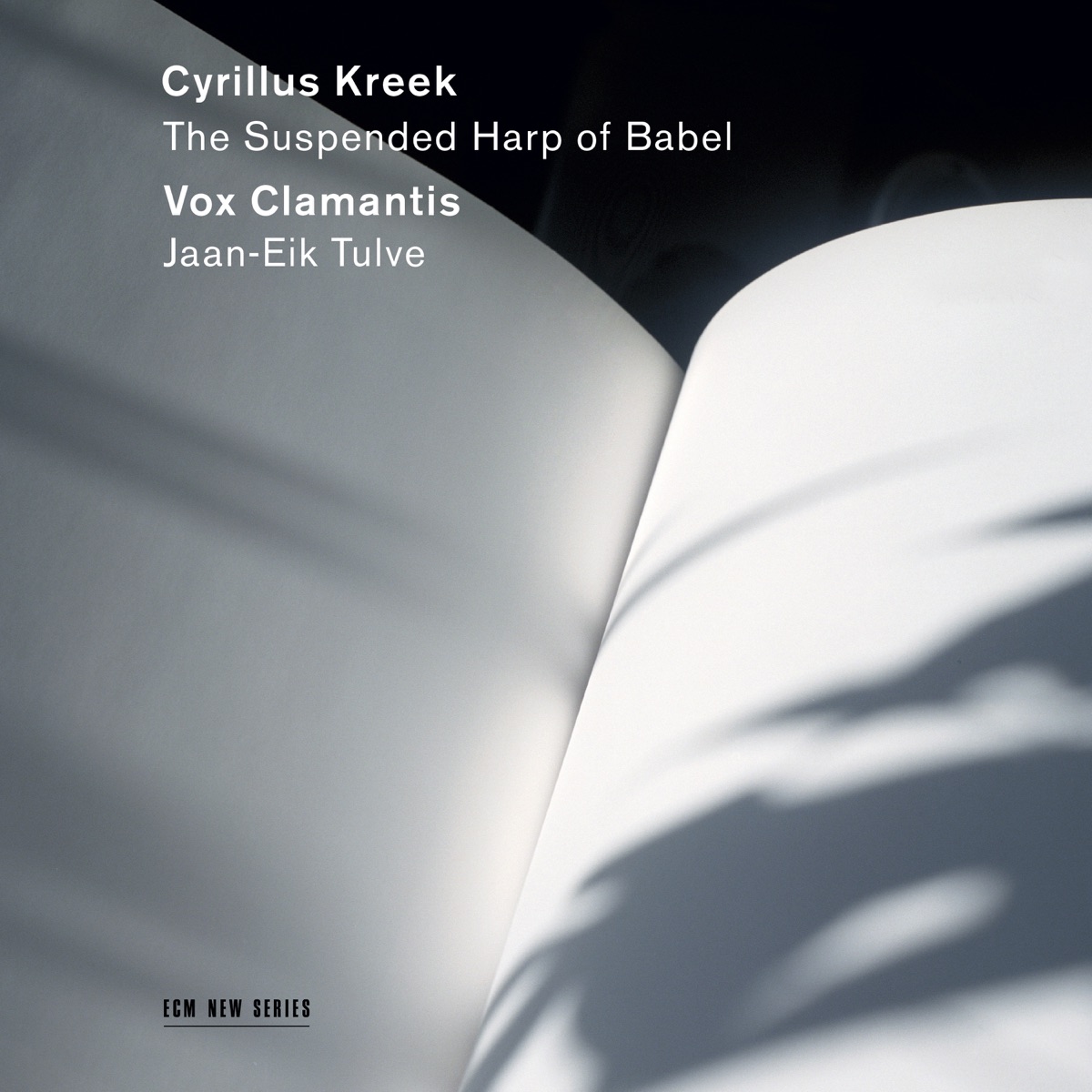 Cyrillus Kreek: The Suspended Harp of Babel by Vox Clamantis & Jaan-Eik Tulve album cover