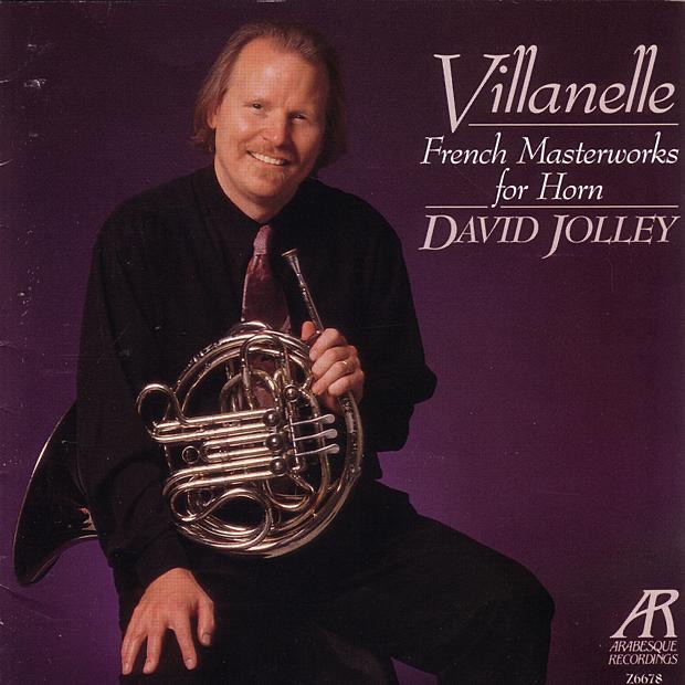 Villanelle: French Masterworks For Horn by David Jolley, Joyce Guyer, Nancy Allen & Samuel Sanders album cover