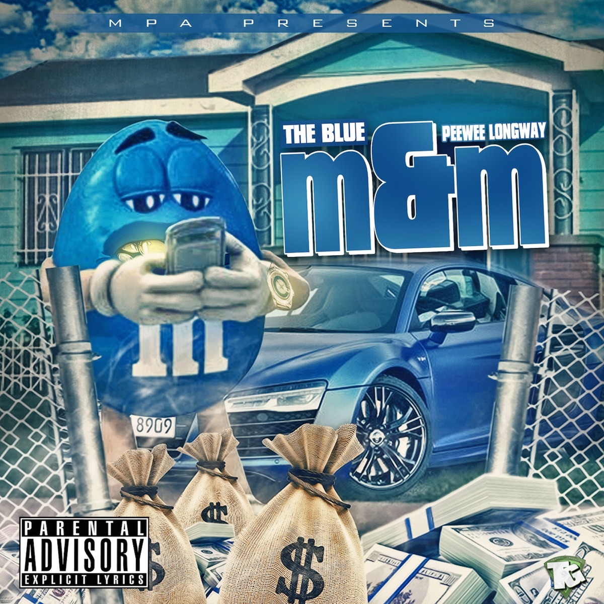 Blue M&M by Peewee Longway album cover