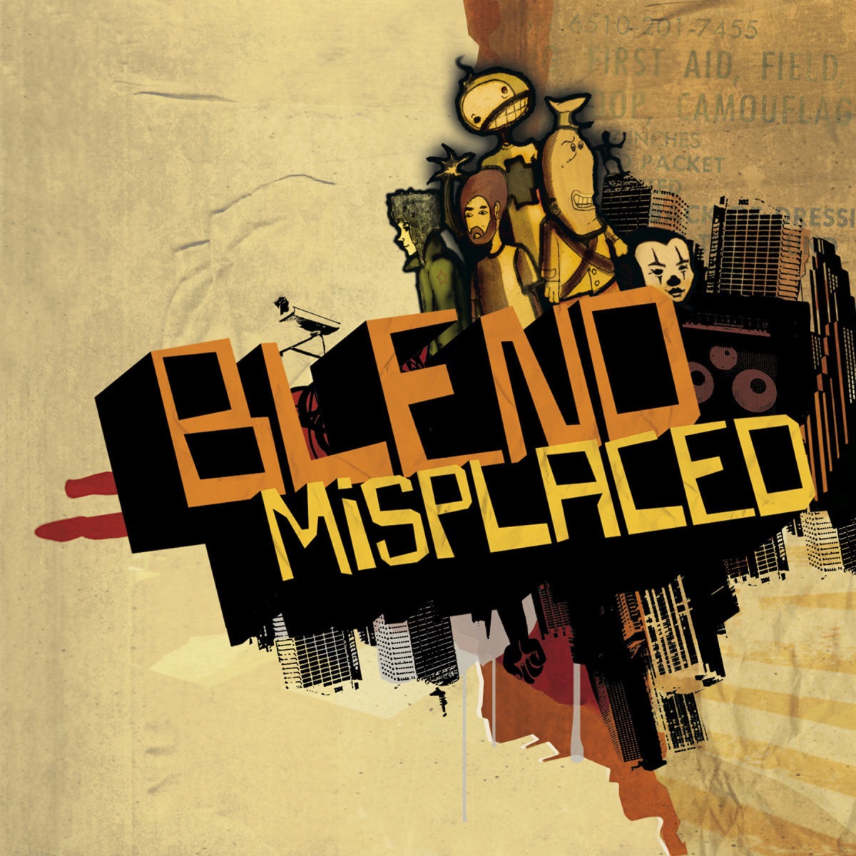 Misplaced by Blend Mishkin album cover