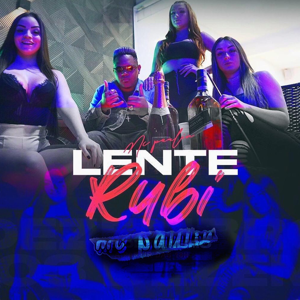 Lente Rubi - Single by MC Paulin album cover