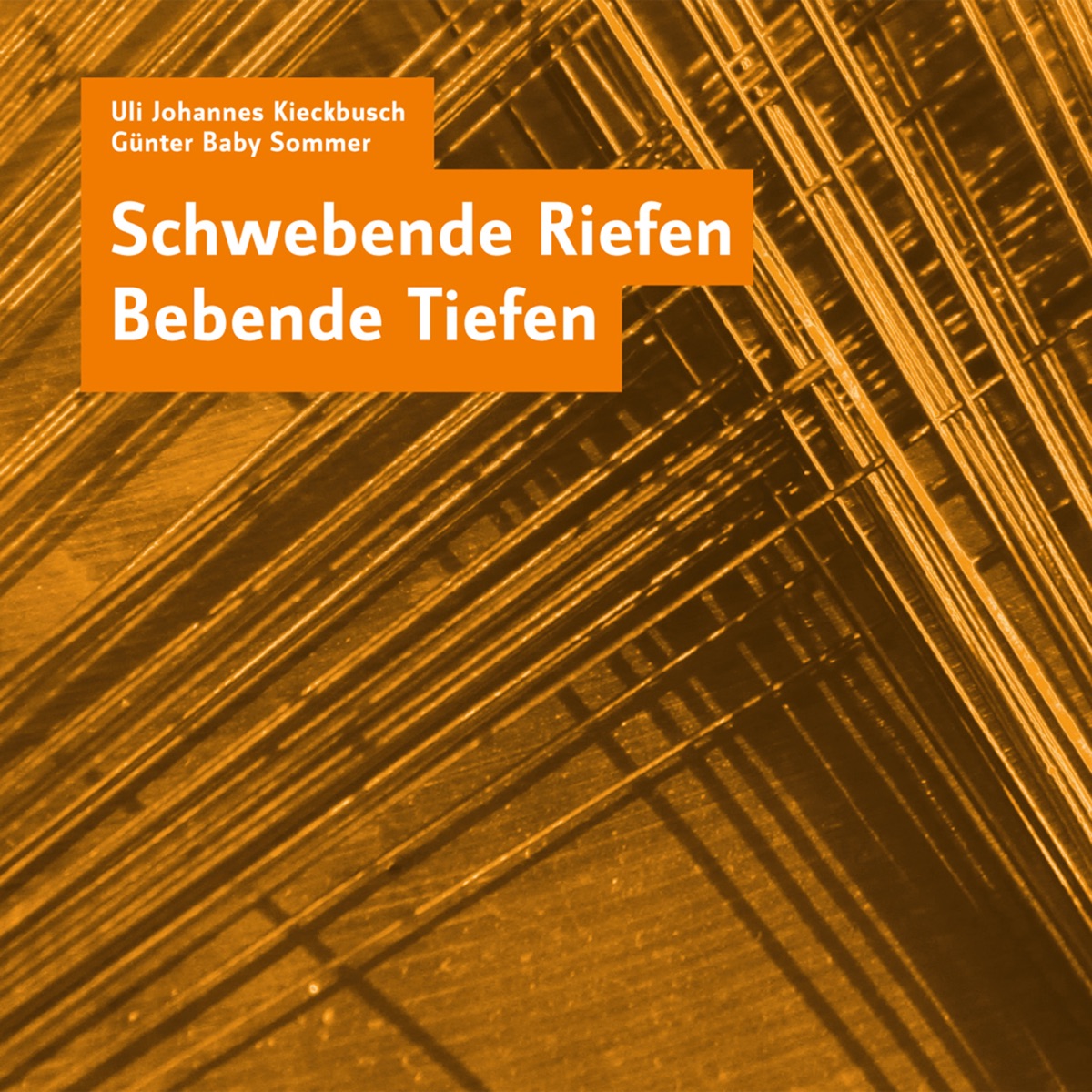 Schwebende Riefen bebende Tiefen by Uli Johannes Kieckbusch & Gunter "Baby" Sommer album cover