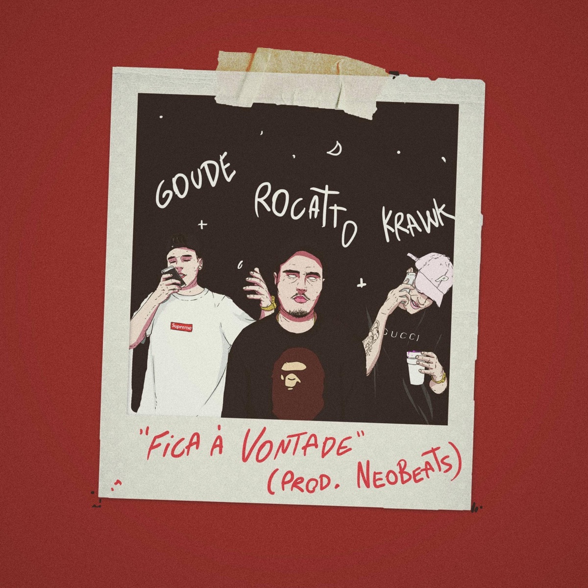 Fica à Vontade (feat. Neo Beats, Krawk & Rocatto) - Single by GOUDE album cover