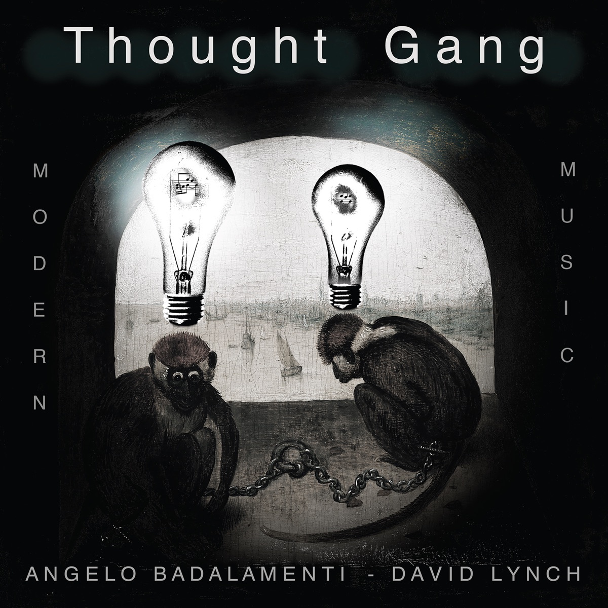 Thought Gang by Thought Gang, David Lynch & Angelo Badalamenti album cover