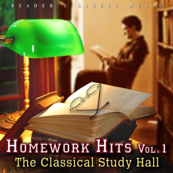 Reader's Digest Music: Homework Hits, Vol. 1 - The Classical Study Hall by Arriaga String Quartet, Earl Wild & Virtuosi Di Praga album cover