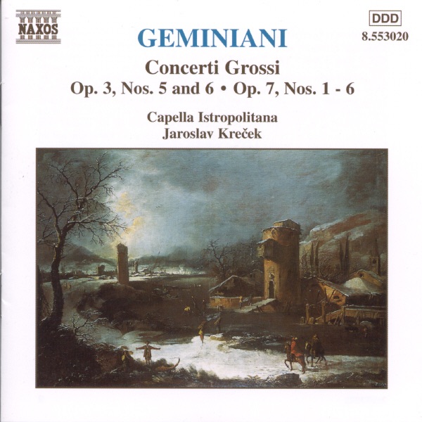 Geminiani: Concerti Grossi, Vol. 2 by Capella Istropolitana & Jaroslav Krček album cover
