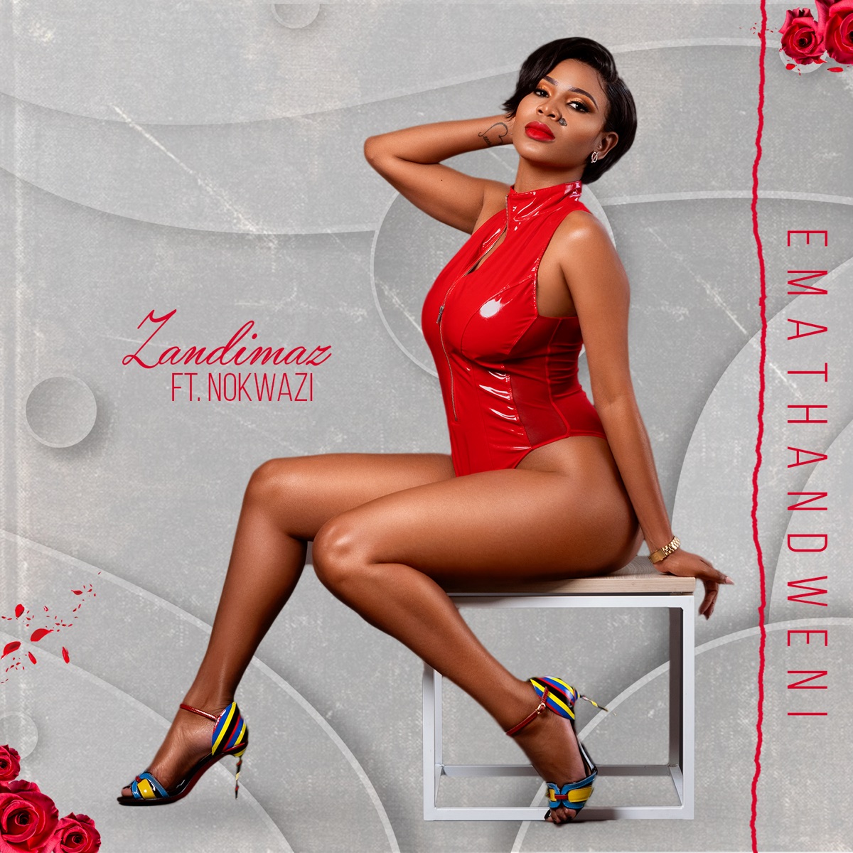 Emathandweni (feat. Nokwazi) - Single by Zandimaz album cover