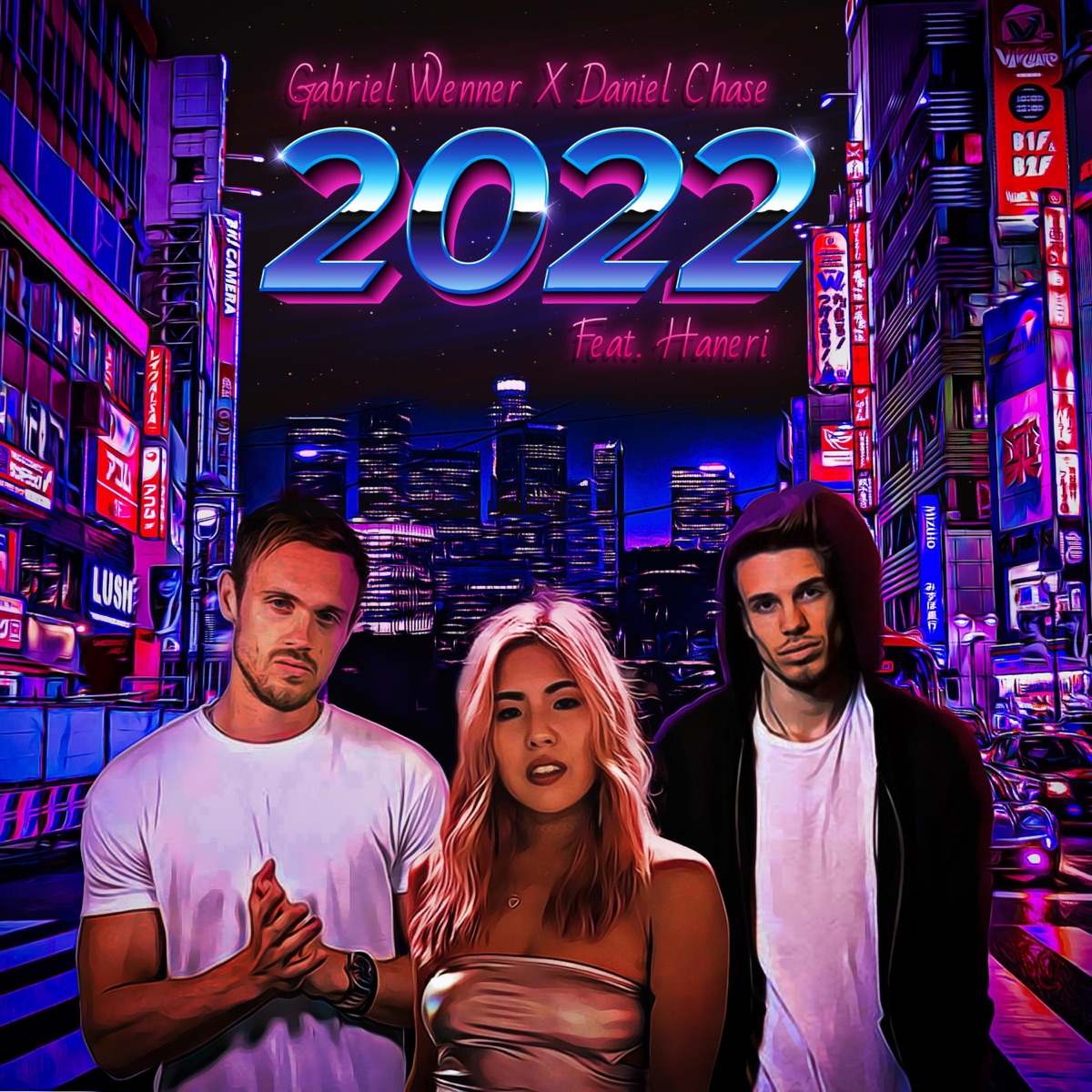 2022 (feat. Haneri) - Single by Gabriel Wenner & Daniel Chase album cover