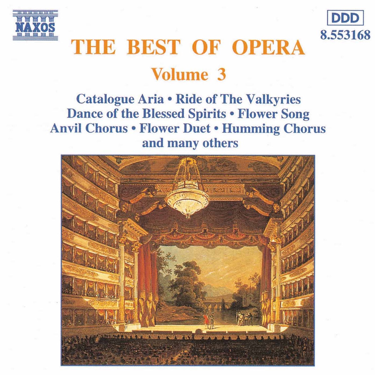 Best of Opera, Vol. 3 by Michael Halász, Budapest Failoni Chamber Orchestra, Giorgio Lamberti, Alexander Rahbari, Slovak Radio Symphony Orchestra, Elisabeth Norberg-Schulz, Jonathan Welch, Luba Orgonasova, Will Humburg, Johannes Wildner, Adriana Kohutkova, Denisa Slepkovska, Slovak Philharmonic Chorus, Andrea Martin, Konrad Leitner, Vienna Mozart Orchestra, Janez Lotric, Miriam Gauci, Belgian Radio and Television Philharmonic Orchestra, Thomas Harper tenor, Igor Morozov, Oliver von Dohnányi & Uwe Mund album cover