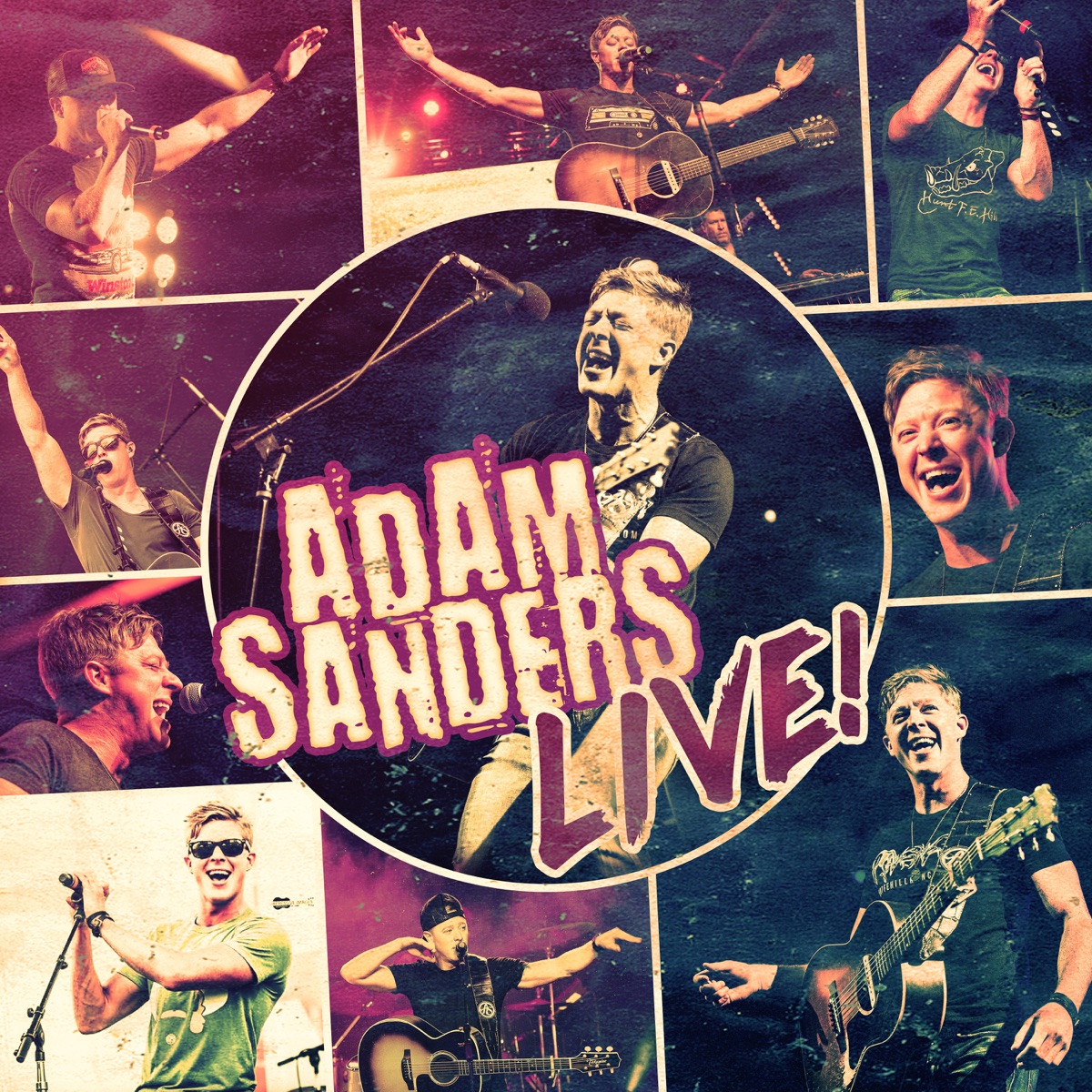 Adam Sanders (Live) by Adam Sanders album cover