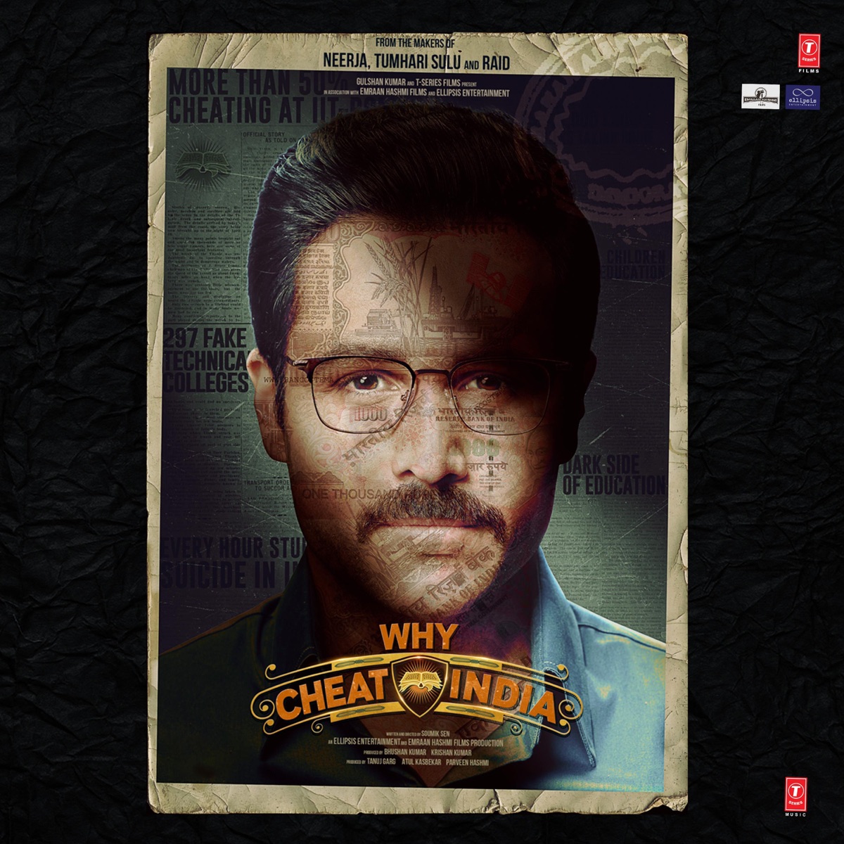 Why Cheat India (Original Motion Picture Soundtrack) by Guru Randhawa, Soumik Sen, Rochak Kohli, Bappi Lahiri, Kunaal-Rangon, Agnee & Krsna Solo album cover