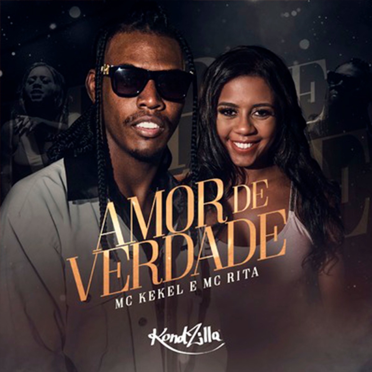 Amor de Verdade - Single by Mc Kekel & MC Rita album cover