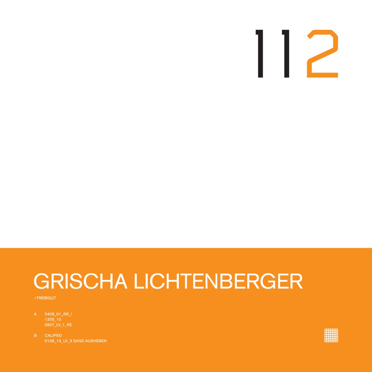 ununbium / ~treibgut by Grischa Lichtenberger album cover