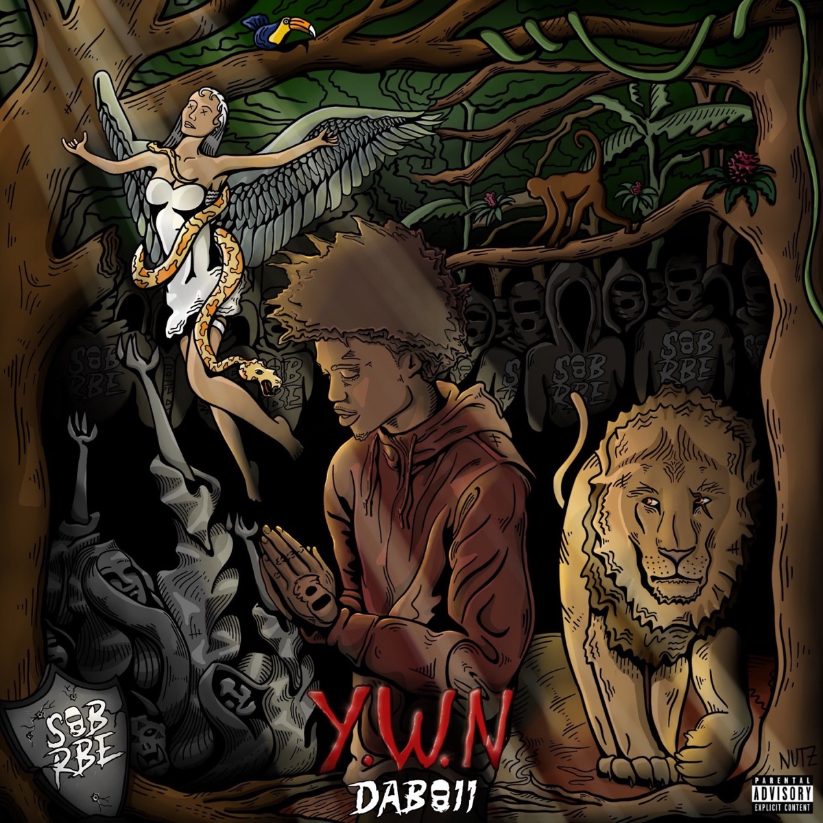 Young Wild N***a by DaBoii album cover