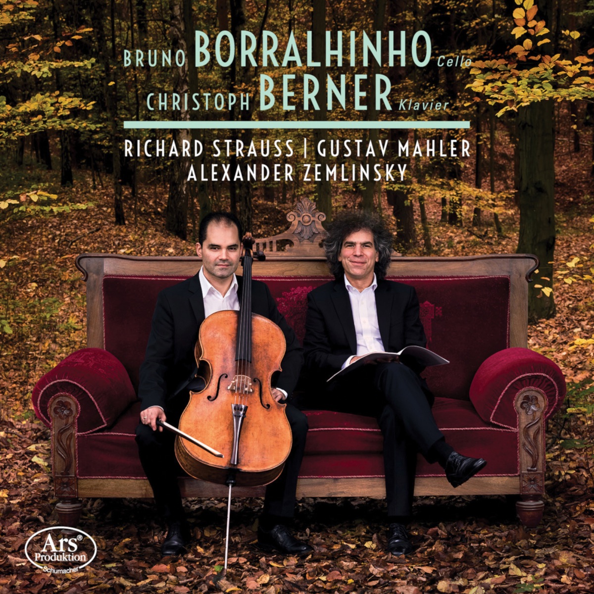 R. Strauss, Mahler & Zemlinsky: Works for Cello & Piano by Bruno Borralhinho & Christoph Berner album cover