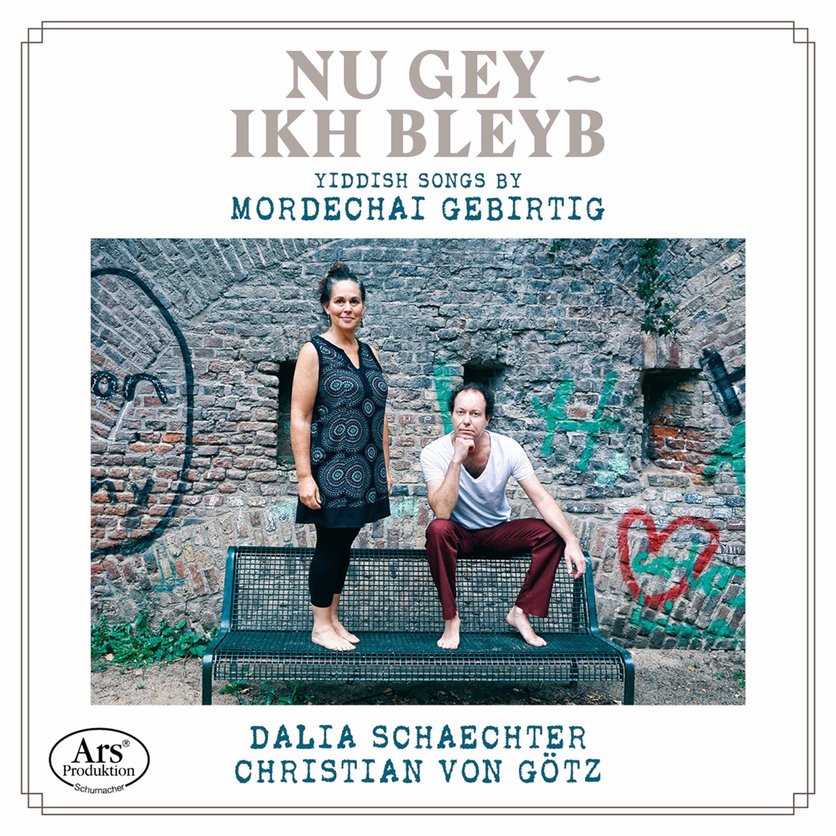 Gebirtig: Yiddish Songs by Dalia Schaechter & Christian von Götz album cover