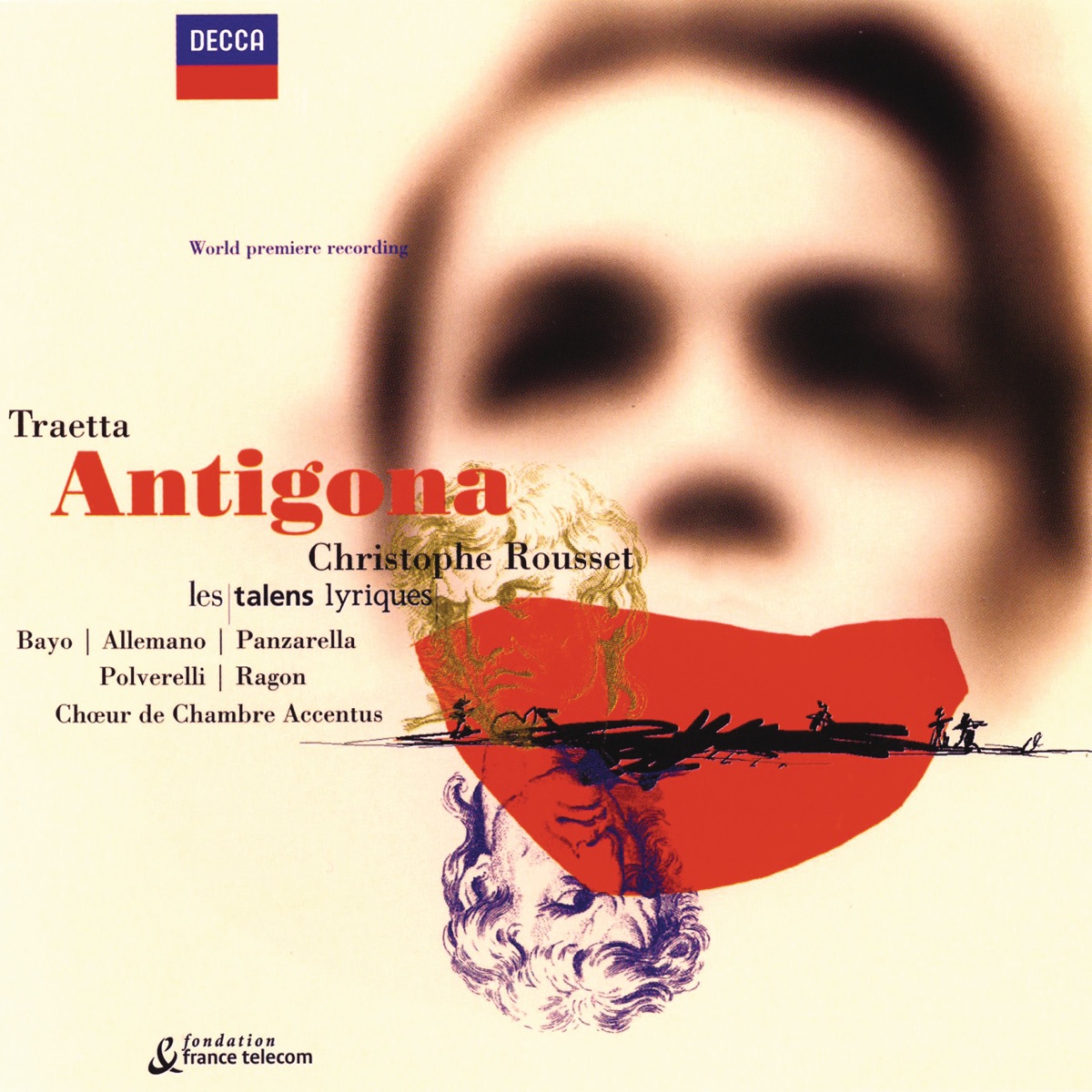 Traetta: Antigona by María Bayo, Anna Maria Panzarella, Laura Polverelli, Carlo Allemano, Gilles Ragon, Accentus, Les Talens Lyriques & Christophe Rousset album cover