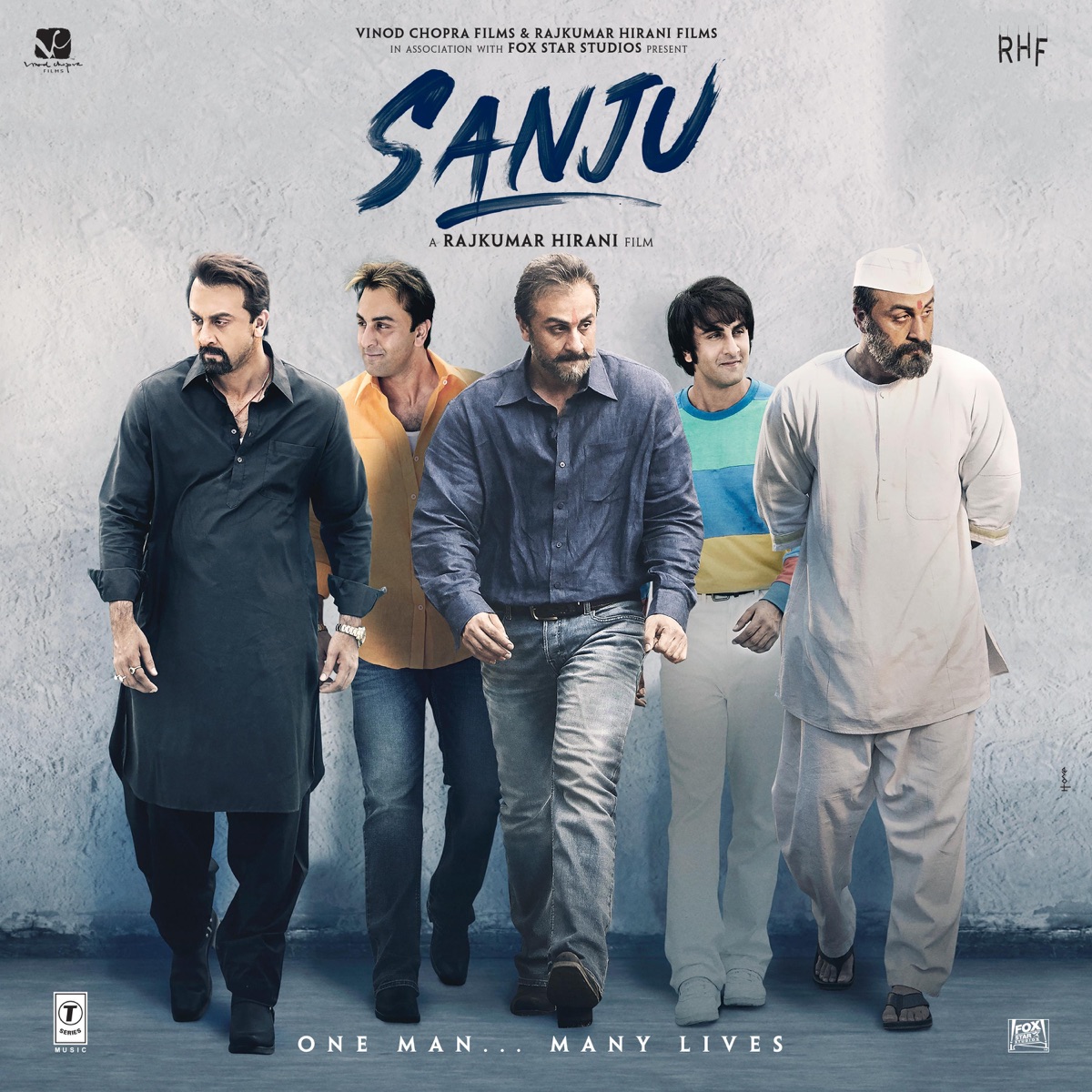 Sanju (Original Motion Picture Soundtrack) by Rohan-Rohan, Vikram Montrose & A.R. Rahman album cover
