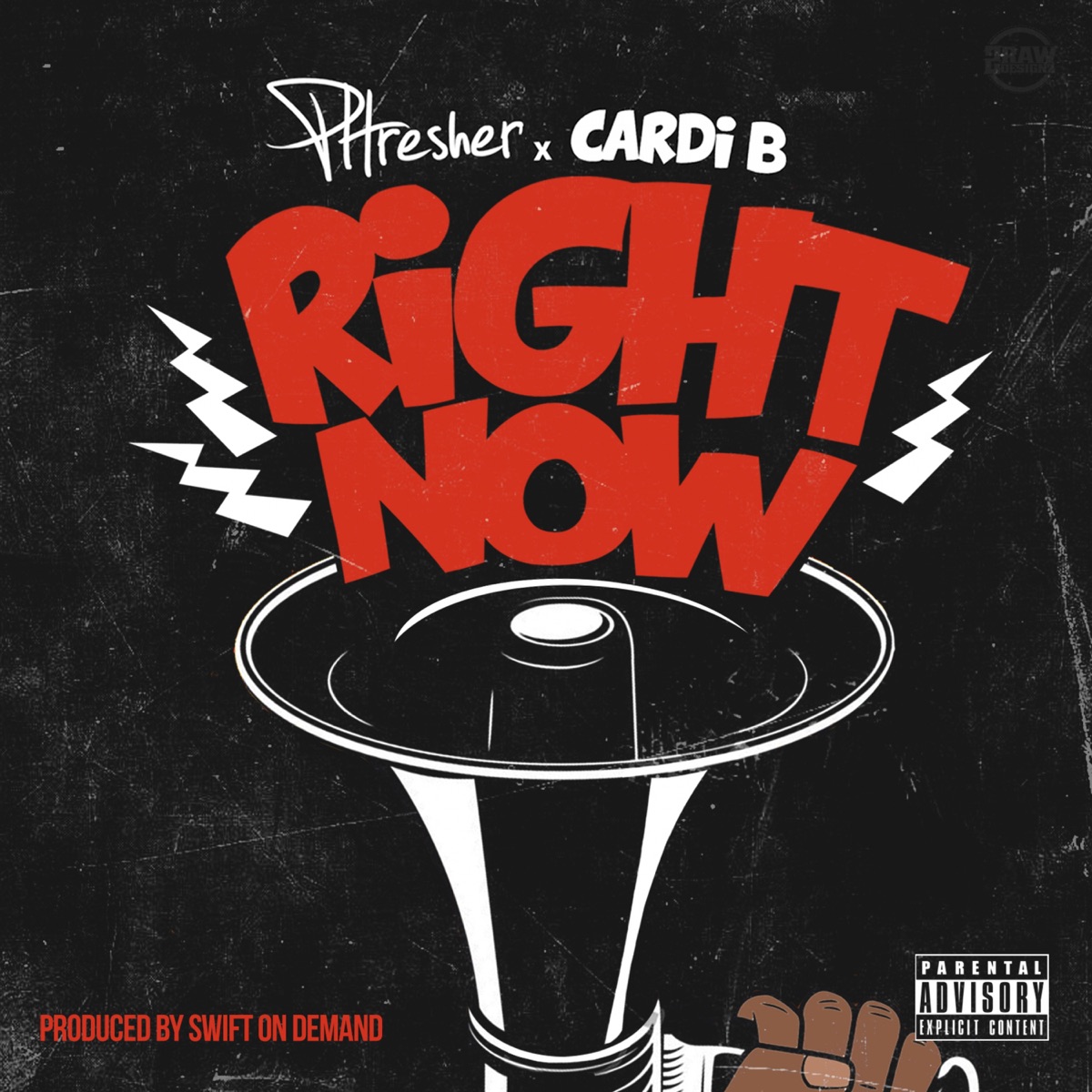 Right Now (feat. Cardi B) - Single by PHresher album cover