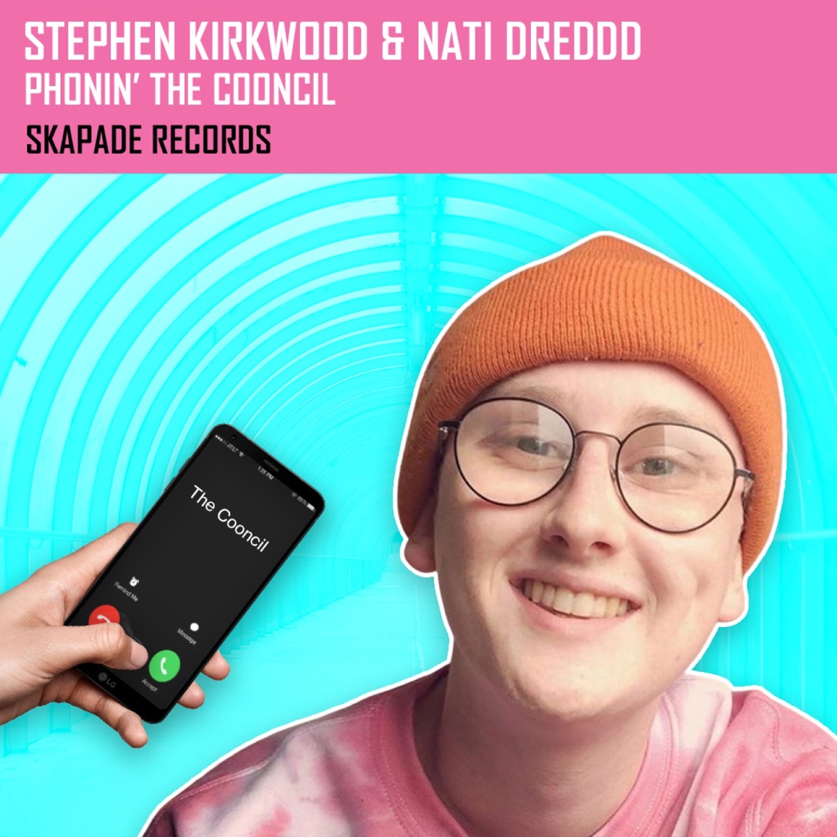 Phonin' the Cooncil - Single by Stephen Kirkwood & Nati Dreddd album cover