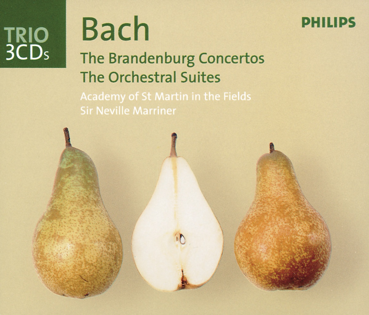 Bach: Brandenburg Concertos - Orchestral Suites - Violin Concertos by Academy of St Martin in the Fields & Sir Neville Marriner album cover