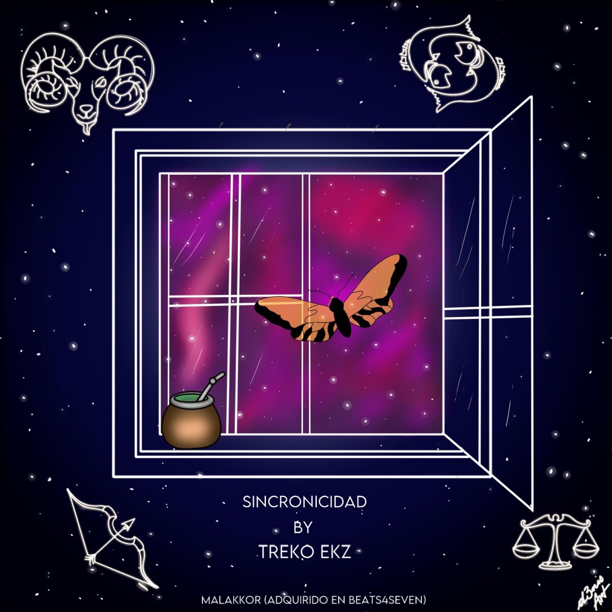 Sincronicidad - Single by Treko EKZ album cover