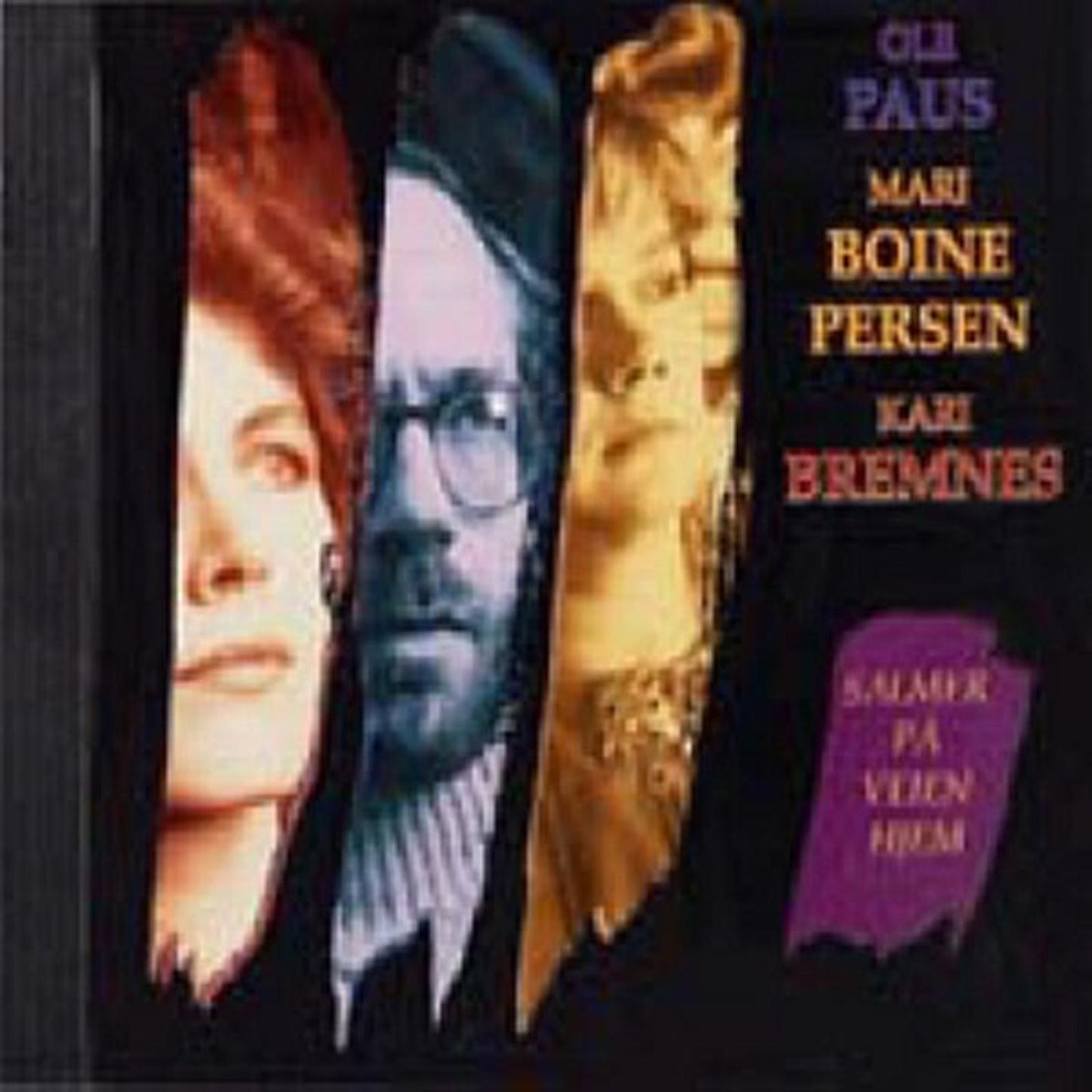 Salmer På Veien Hjem by Ole Paus, Kari Bremnes & Mari Boine album cover